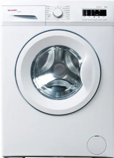 SHARP 6KG ÇAMAŞIR MAKİNESİ BEYAZ ES-NFA6101WC-EE