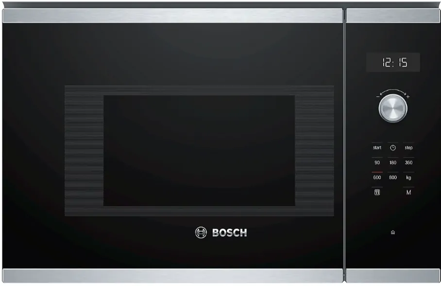 BOSCH BFL524MS0 ANKASTRE MİKRODALGA FIRIN SİYAH 2
