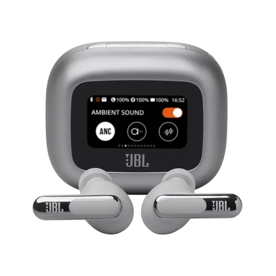 JBL LİVE BEAM 3 SİLVER BLUETHOOTH HEADPHONES 2
