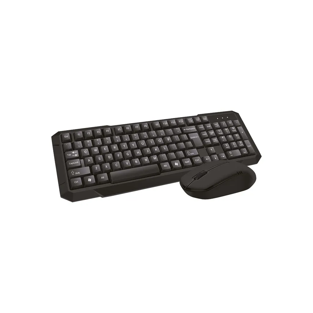 SUNİX WİRELESS KLAVYE MOUSE SET SİYAH KL-10 2