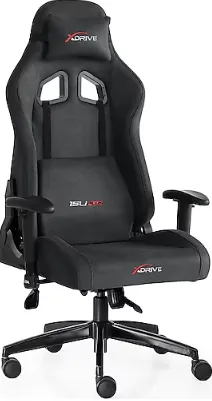 XDRİVE 15 Lİ PLUS OYUNCU KOLTUĞU KUMAŞ SİYAH 2