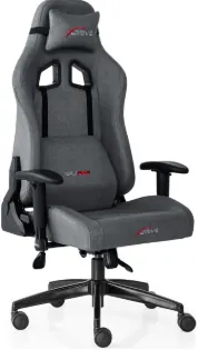 XDRİVE 15 Lİ PLUS OYUNCU KOLTUĞU KUMAŞ GRİ 2