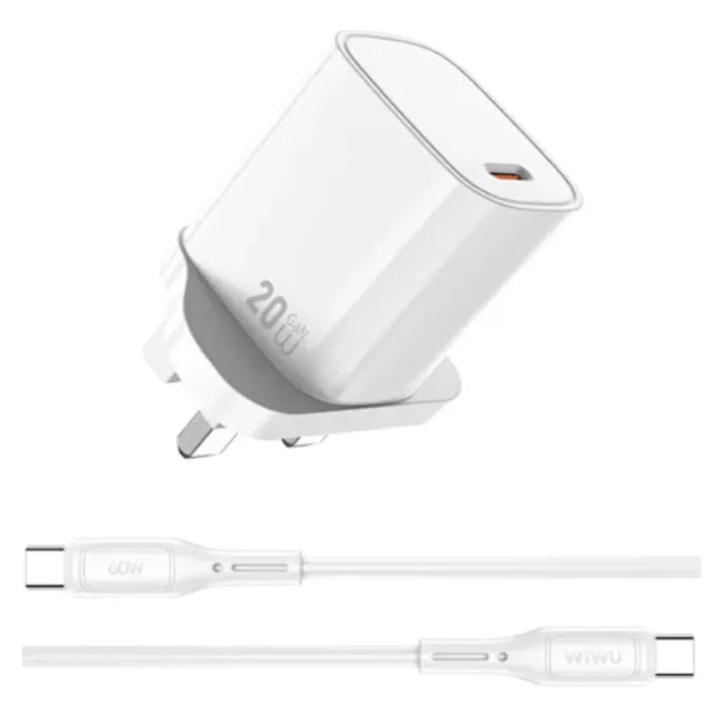 WİWU ESSEN SERİSİ 20W HIZLI ŞARJ SETİ TYPE-C KABLOLU G007 2
