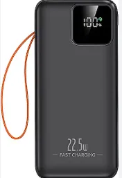 SUNİX PB-60 POWERBANK 30000MAH SİYAH 2