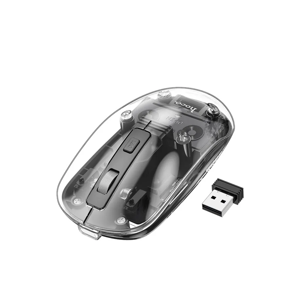 HOCO SESSİZ WİRELESS MOUSE GM29 SİYAH 2