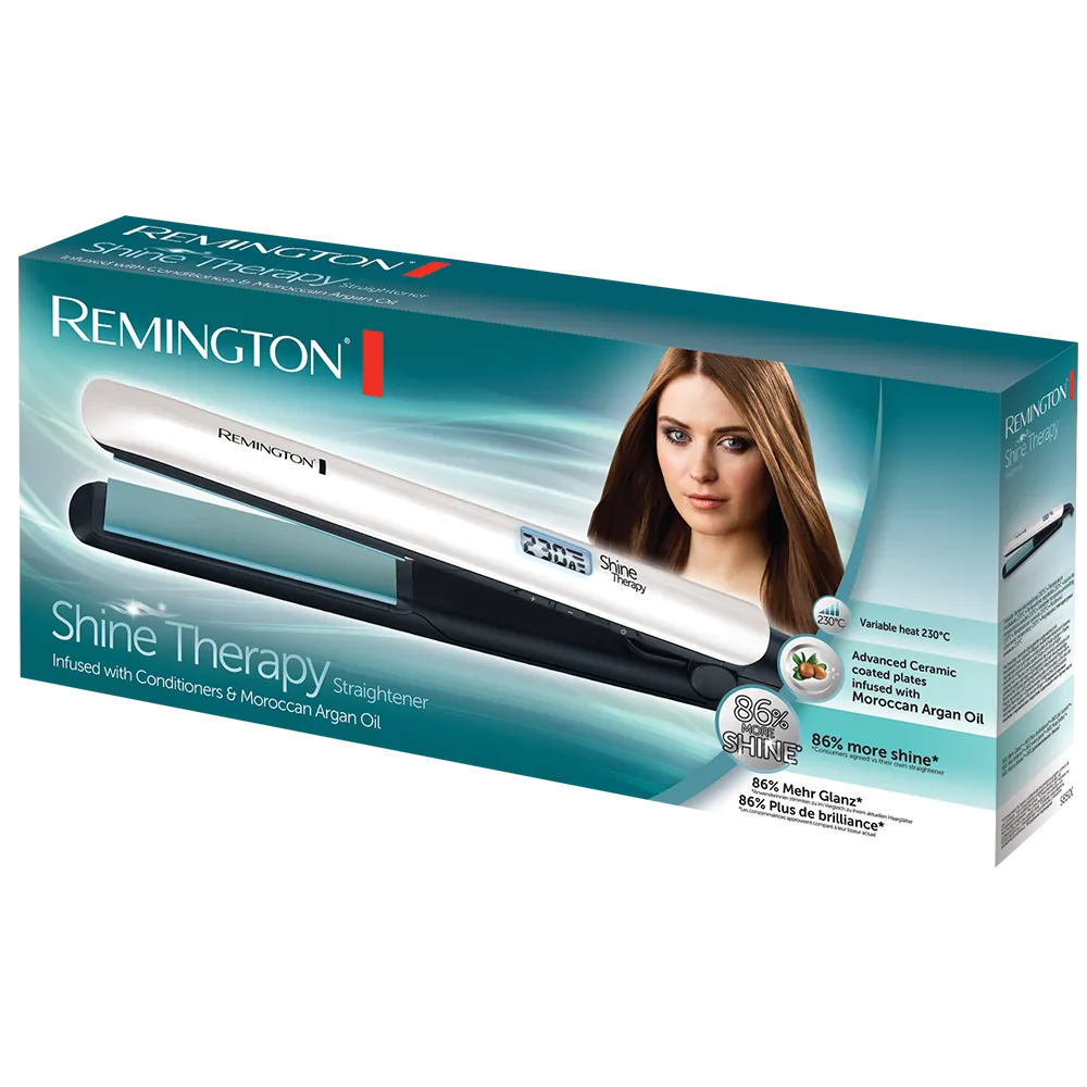 REMİNGTON SHİNE THERAPY SAÇ DÜZLEŞTİRİCİSİ 230 DERECE S8500