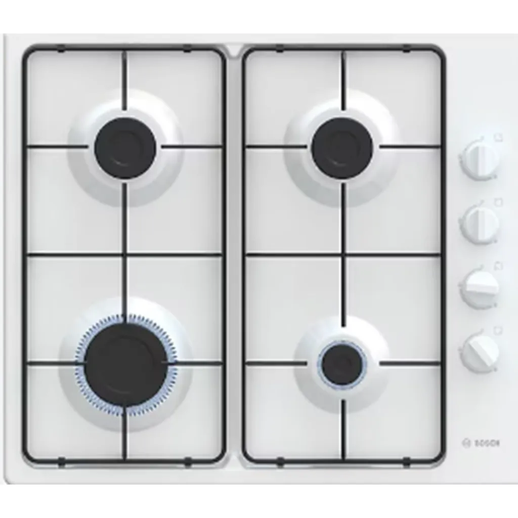 BOSCH PBP6C2K80O BEYAZ EMAYE ANKASTRE OCAK