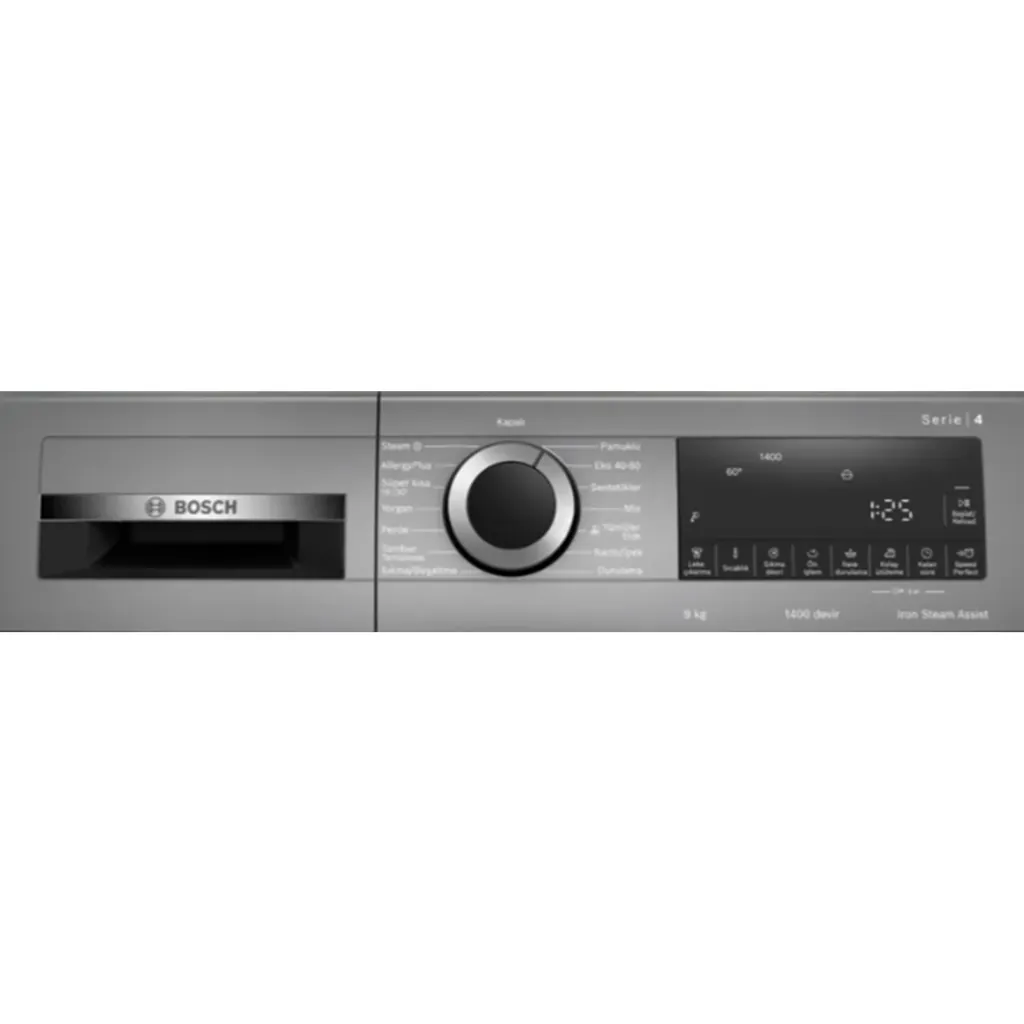 BOSCH WGA244ZRTR 9KG KOYU FÜME ÇAMAŞIR MAKİNESİ 2