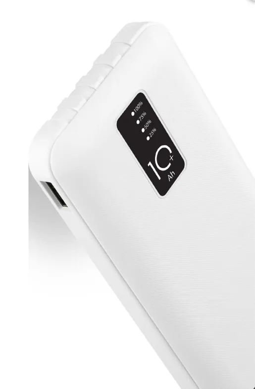 POWERWAY TX108 10000MAH POWERBANK BEYAZ 2