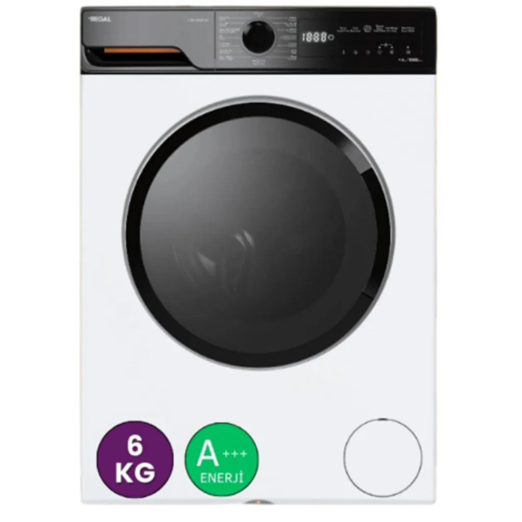 REGAL CMI 6002W 6 KG BEYAZ INVERTER ÇAMAŞIR MAKİNESİ 2