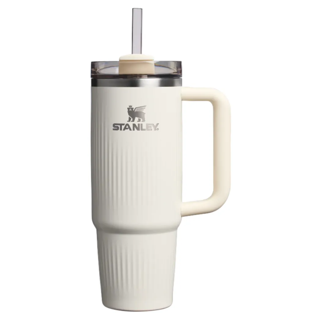 STANLEY FLUTED TUMBLER QUENCHER 30 OZ BEYAZ TERMOS 2