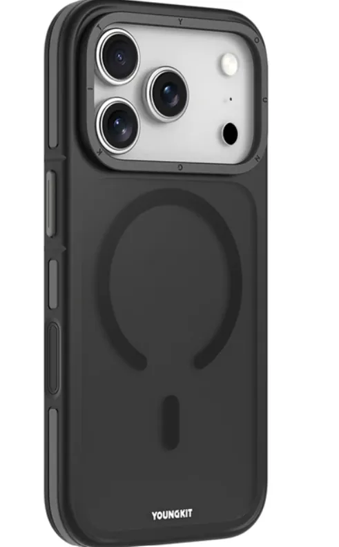 YOUNGKIT MAG SAFE HİDDEN KILIF SİYAH 17 PRO 2