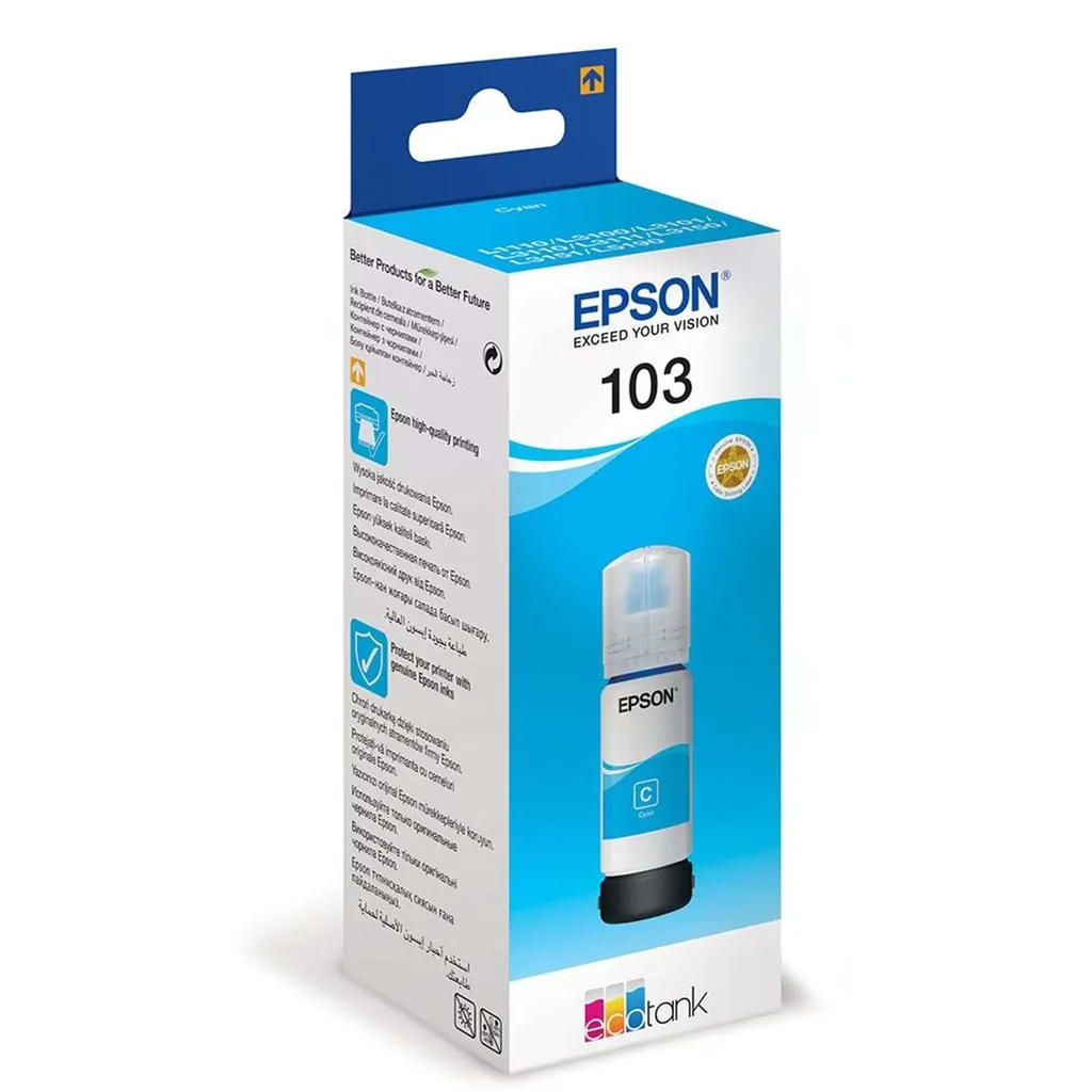 EPSON KARTUŞ C13T00S24A 103 CYAN 2