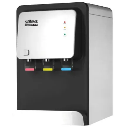 STİLEVS TRODOS ARITMA UYUMLU TEZGAH ÜSTÜ SU SEBİLİ SB-313B
