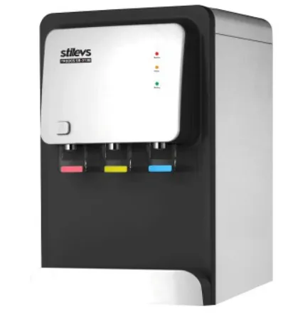 STİLEVS TRODOS ARITMA UYUMLU TEZGAH ÜSTÜ SU SEBİLİ SB-313B 2