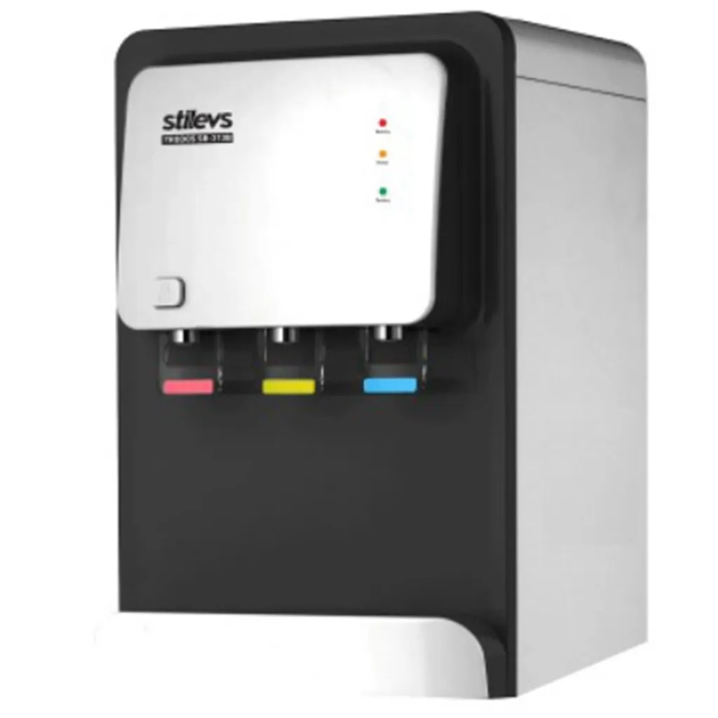 STİLEVS TRODOS ARITMA UYUMLU TEZGAH ÜSTÜ SU SEBİLİ SB-313B 3