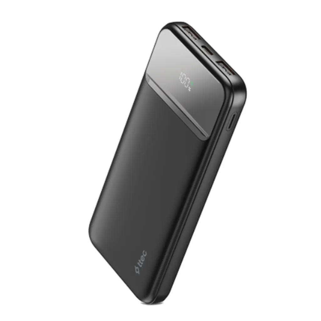 TTEC RECHARGER LCD 10.000MAH POWERBANK 2BB233S 2