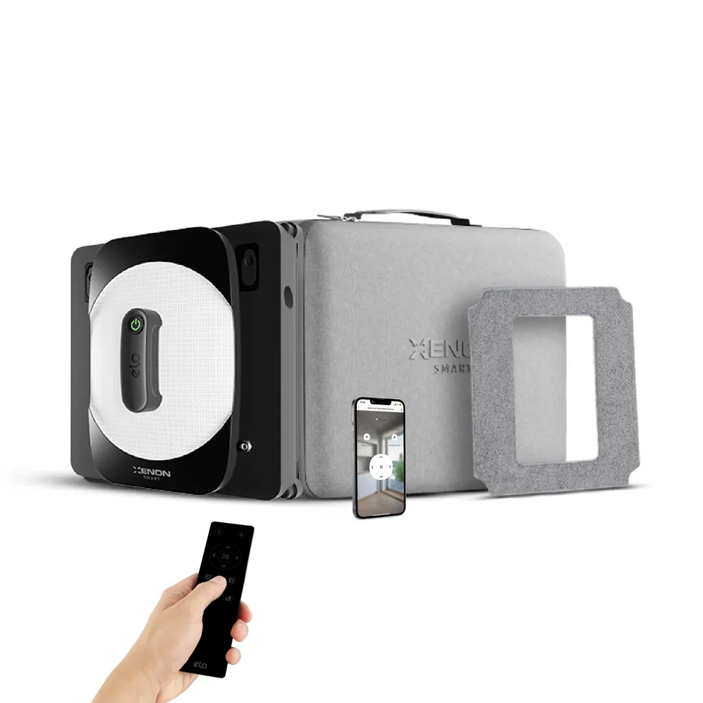 XENON SMART ULTRA SESSİZ BLUETHOOTH ELO CAM TEMİZLEME ROBOTU X8681 2