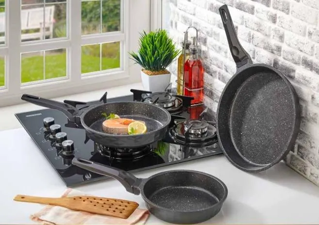POLOCHEF CRYSTAL DÖKÜM TAVA SET 20-24-28 CM CDT-128 2