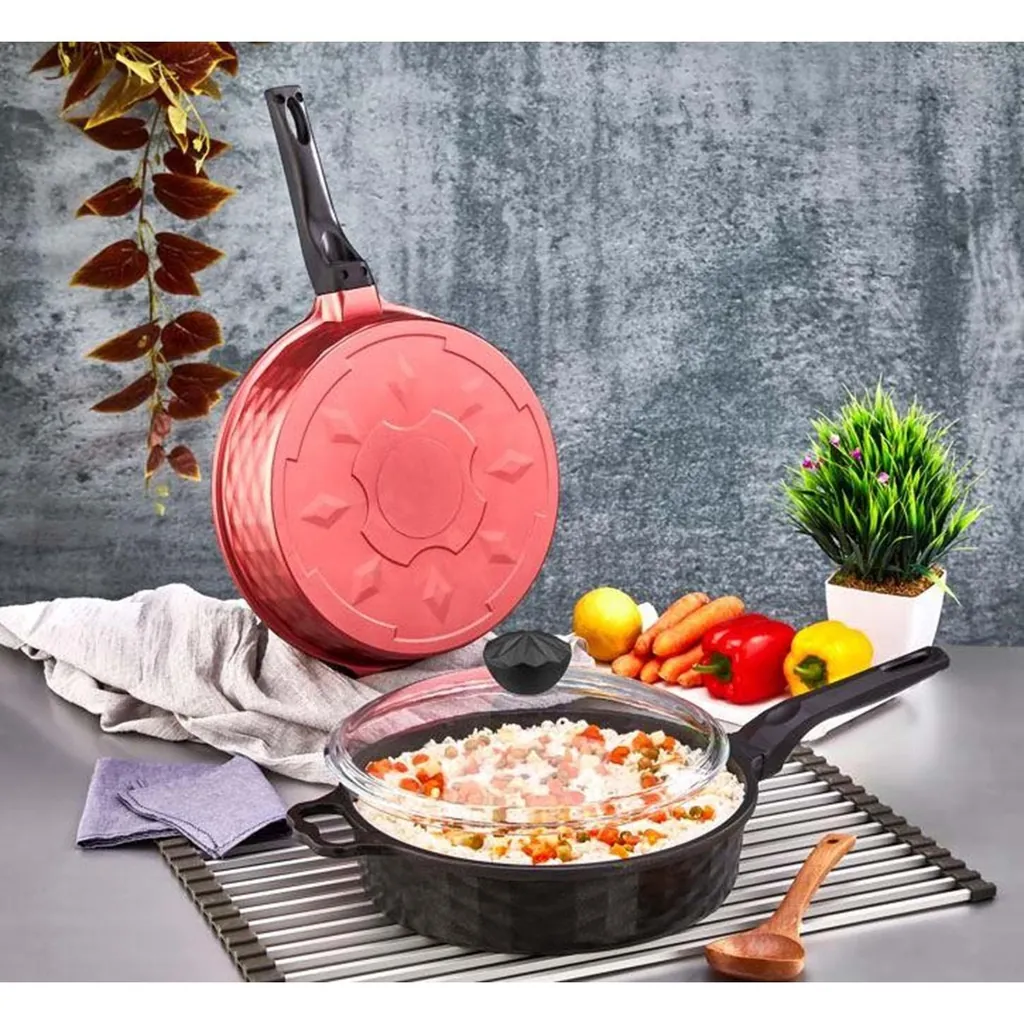 POLOCHEF CRYSTAL KAPAKLI DERİN 28 TAVA DKT-128-S