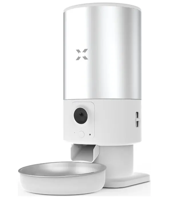 XENON SMART AKILLI ÇELİK MAMA KABI Wİ-Fİ UZAKTAN SESLİ VE KAMERA KONTROLLÜ X8605