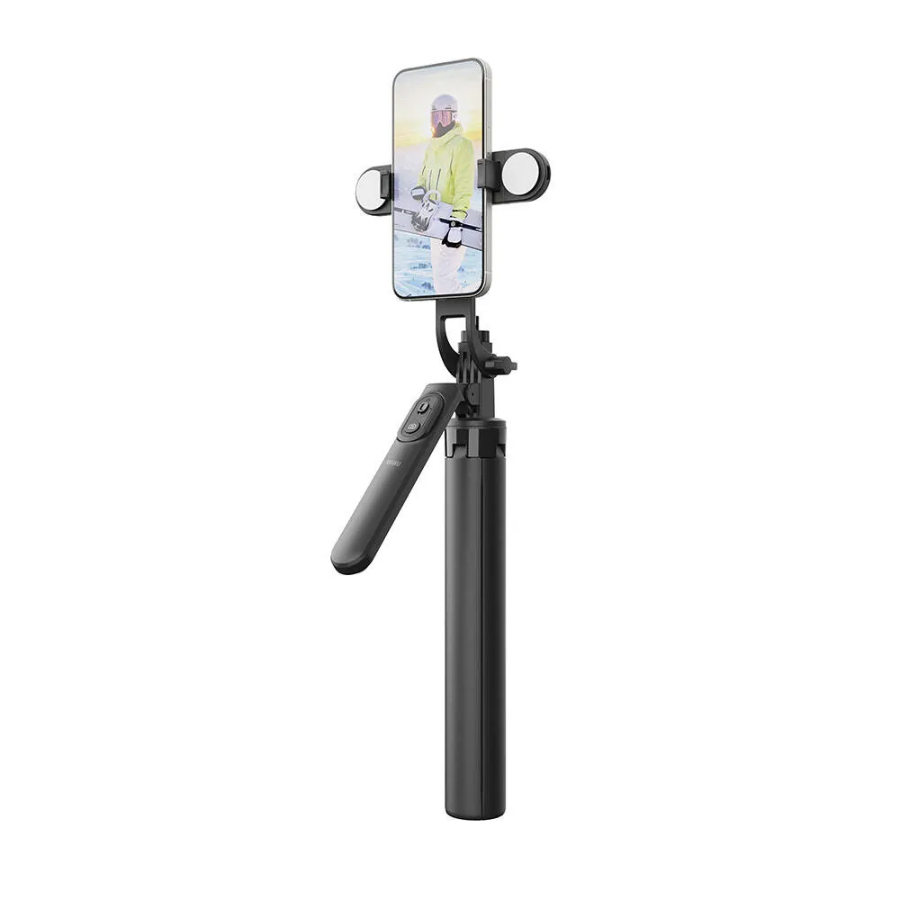 WİWU DOLGU IŞIKLI TELESKOPİK TRİPOD VE SELFİE STİCK SE012 2