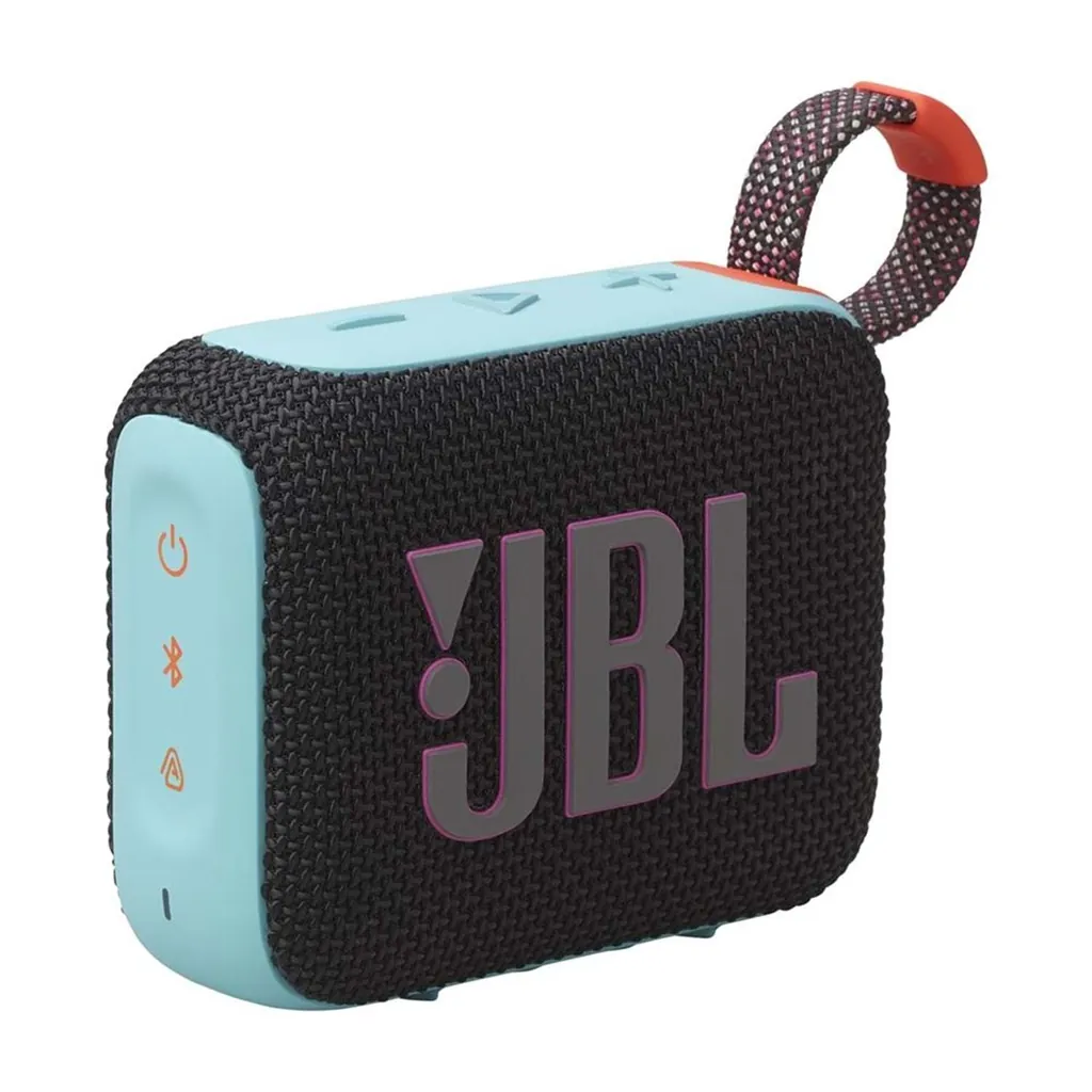 JBL GO 4 PORTABLE BLUETHOOTH HOPARLÖR IP67 SİYAH TURKUAZ 2