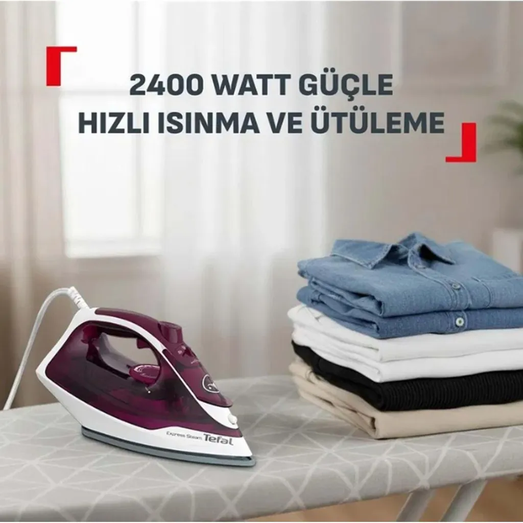 TEFAL EXPRESS STEAM FV2844 BUHARLI ÜTÜ