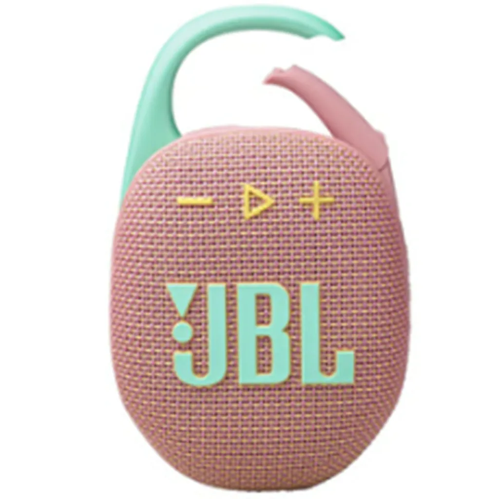 JBL CLİP 5 PORTABLE BLUETHOOTH HOPARLÖR IP67 PEMBE 2