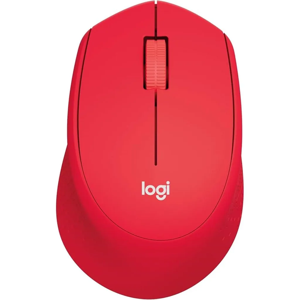 LOGİTECH M330 KABLOSUZ SİLENT PLUS MOUSE KIRMIZI