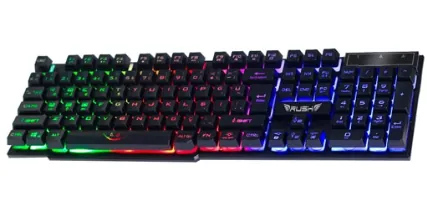 RUSH RK102S Q MEKANİK HİSLİ OYUNCU KLAVYE SİYAH