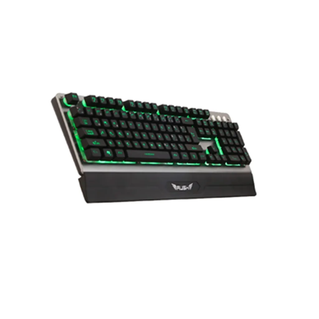 RUSH RK701 Q METAL MEKANİK HİSLİ OYUNCU KLAVYE