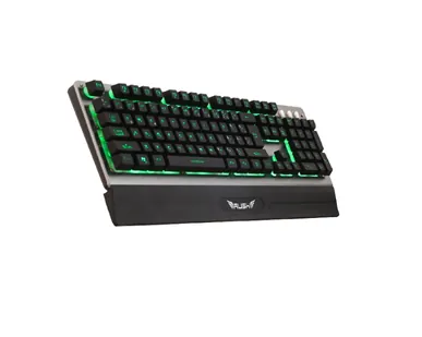 RUSH RK701 Q METAL MEKANİK HİSLİ OYUNCU KLAVYE 2