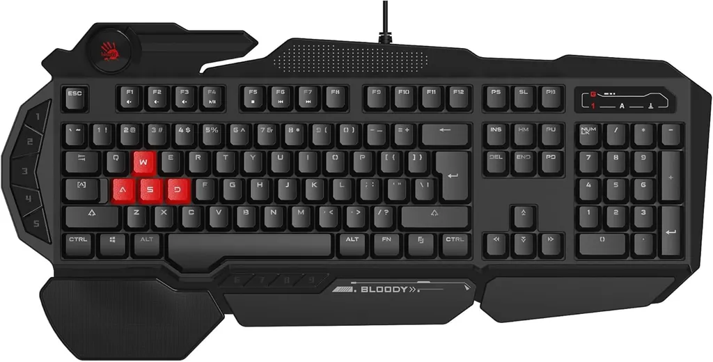 BLOODY B310N A4TECH Q USB NEON OYUNCU KLAVYESİ 2