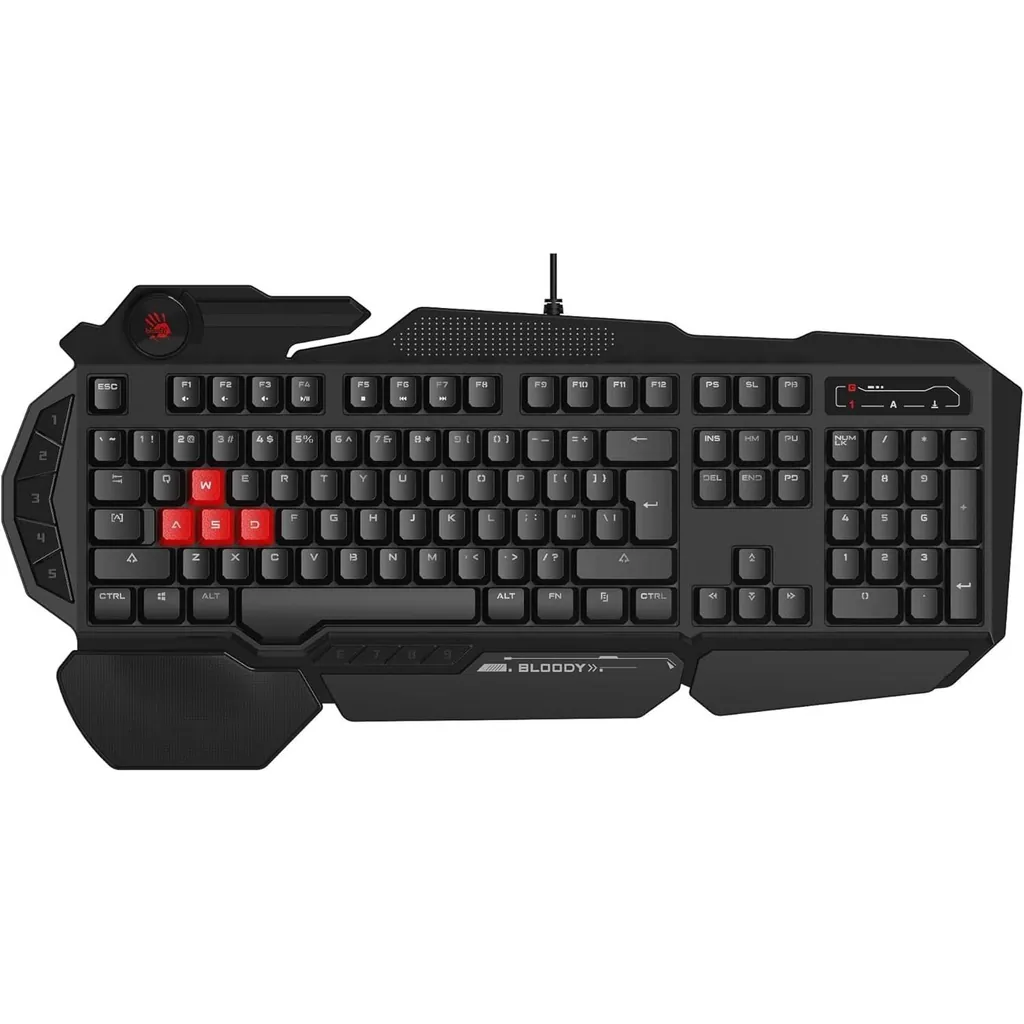 BLOODY B310N A4TECH Q USB NEON OYUNCU KLAVYESİ 4