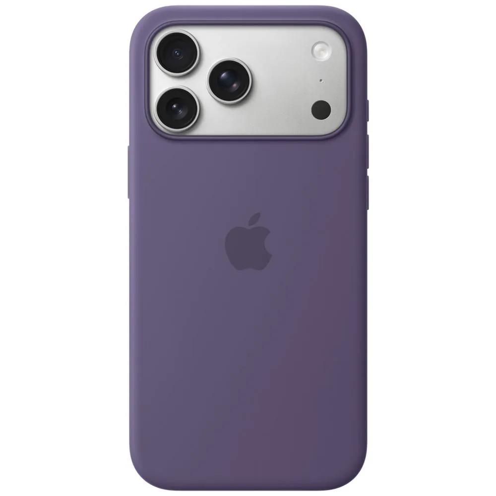 APPLE İPHONE 17 PRO MAX MAGSAFE SİLİKON KILIF PURPLE FOG