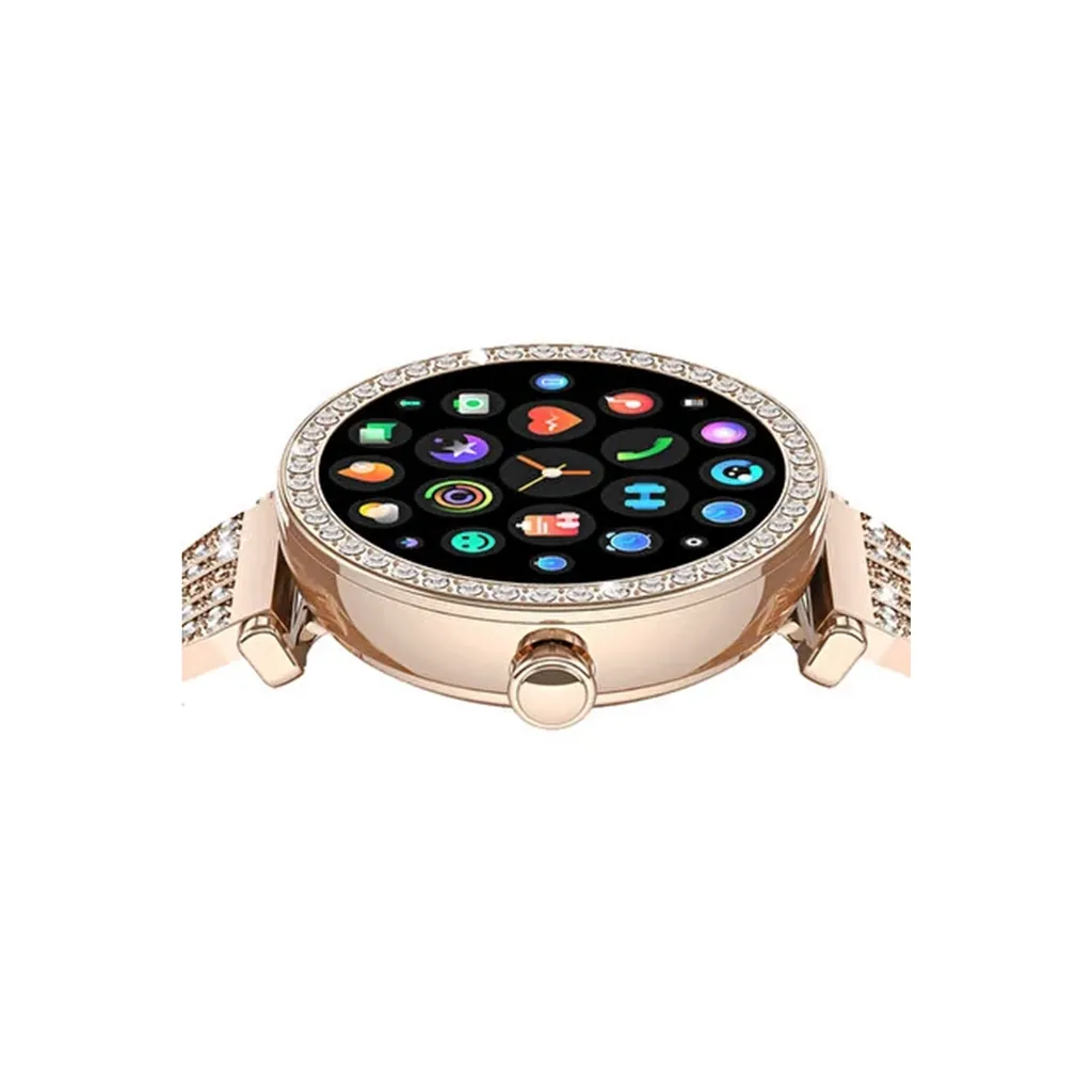 LENYES LW-246 TİFFANY AKILLI SAAT GOLD