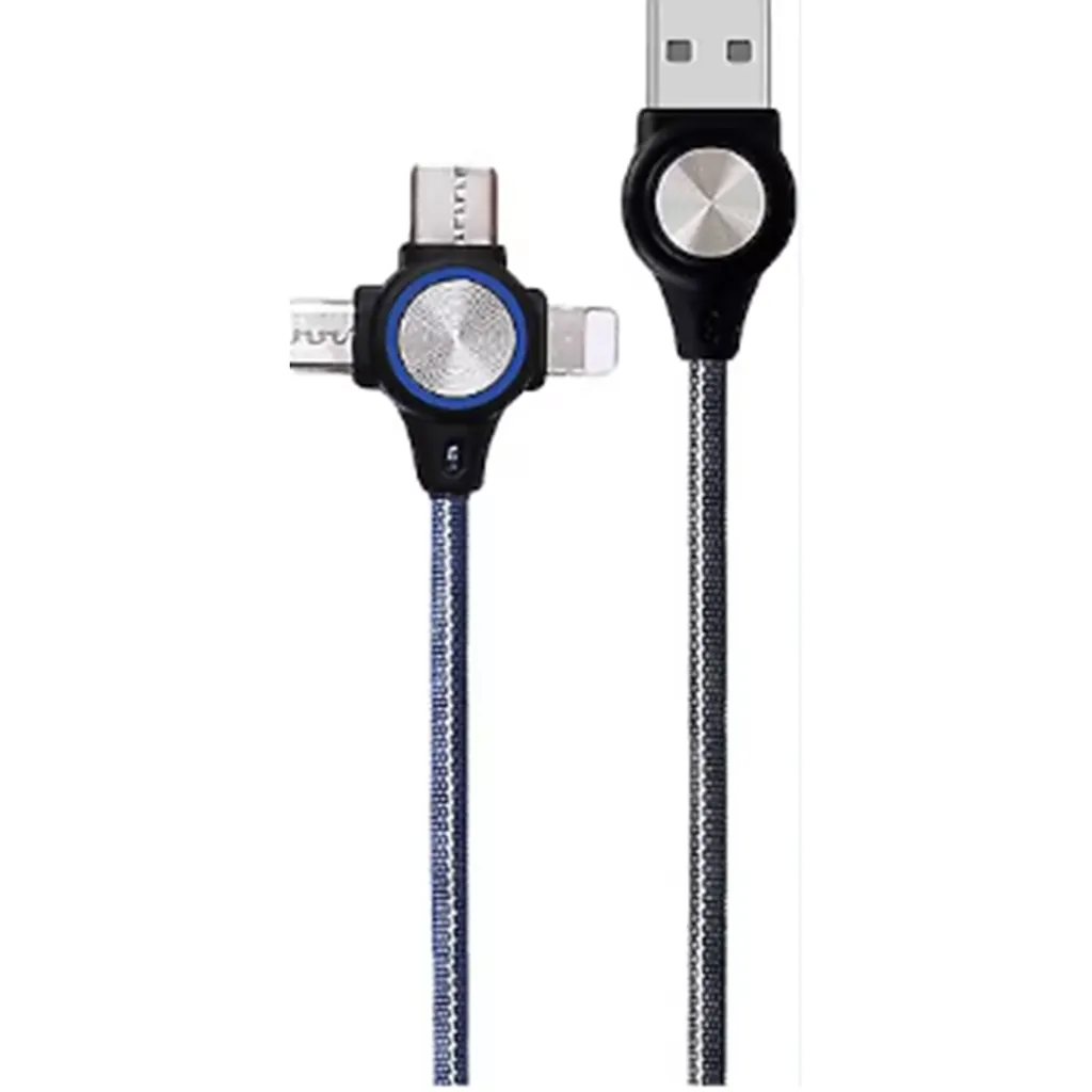 SUNİX SC-33 3 İN 1 USB DATA CABLE MİCRO & TYPE-C + LİGHTNİNG 2