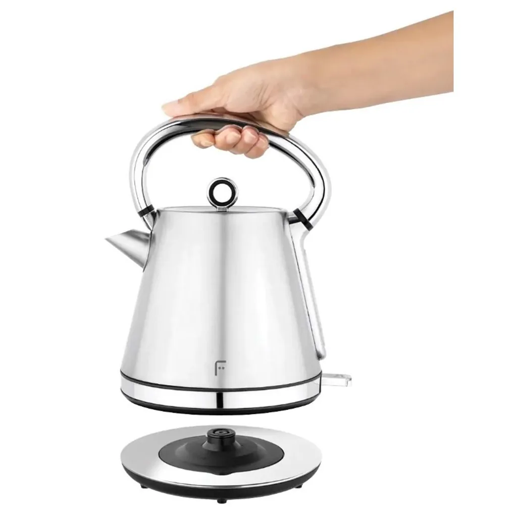FAKİR PERCY KETTLE GÜMÜŞ 1.7LT 3