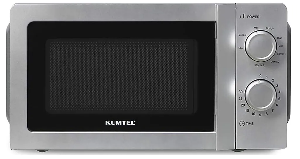 KUMTEL HM-04 MİKRODALGA FIRIN 20 LİTRE SİLVER 2