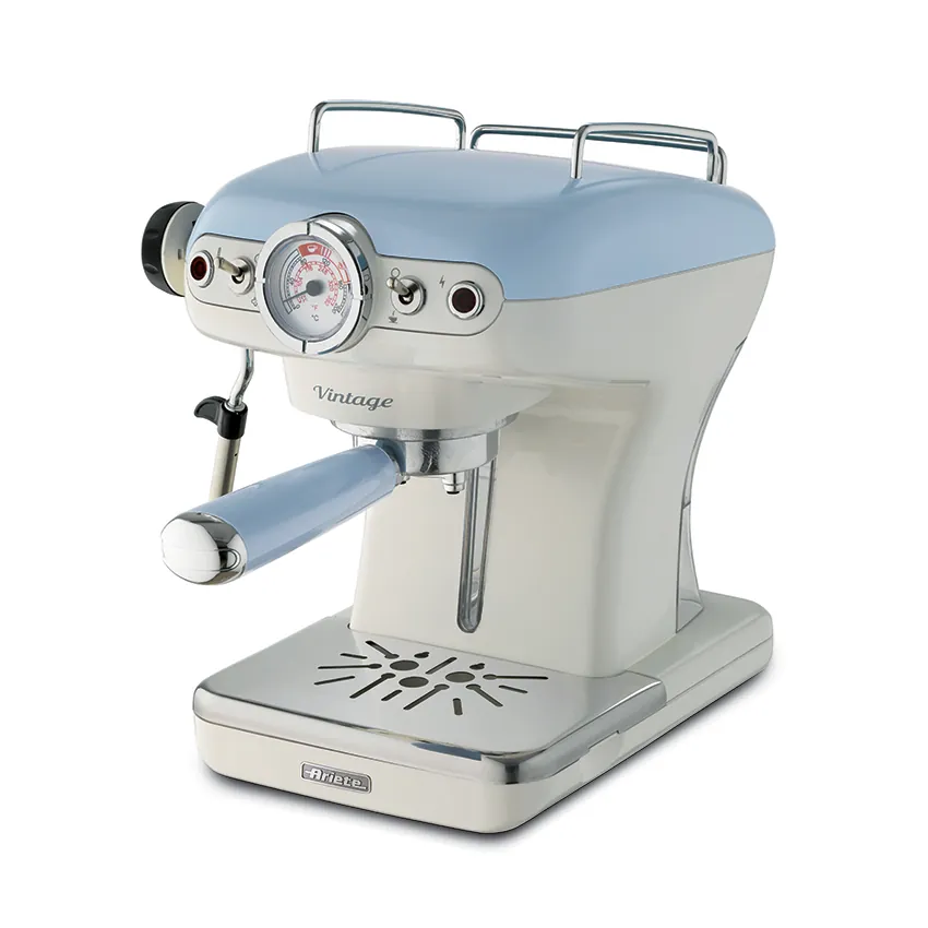 ARİETE VİNTAGE ESPRESSO KAHVE MAKİNESİ 1389 MAVİ RENK 2