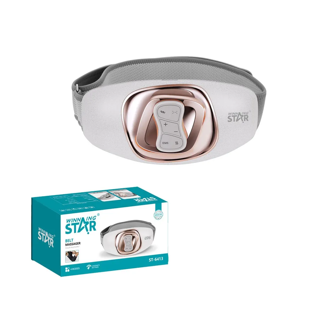 WİNNİNG STAR ISITMALI/TİTREŞİMLİ MASAJ KEMERİ BELT MASSAGER ST-6413 2