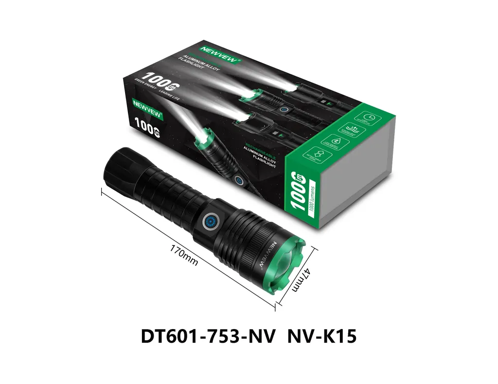 NEWVEW EL FENERİ FLASHLİGHT 1000 LM NV-K15