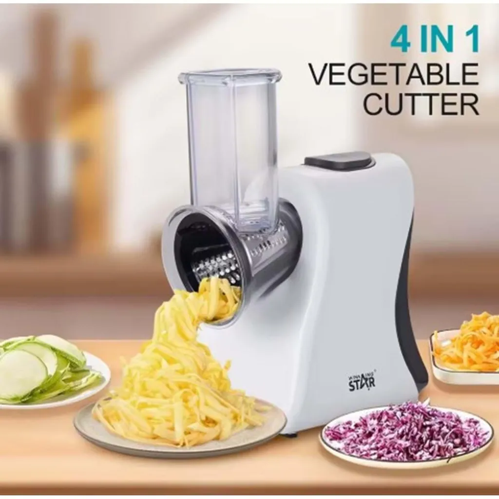 WİNNİNG STAR ST-6600 4in1 ELEKTRİKLİ RENDE SEBZE KESME MAKİNESİ 2