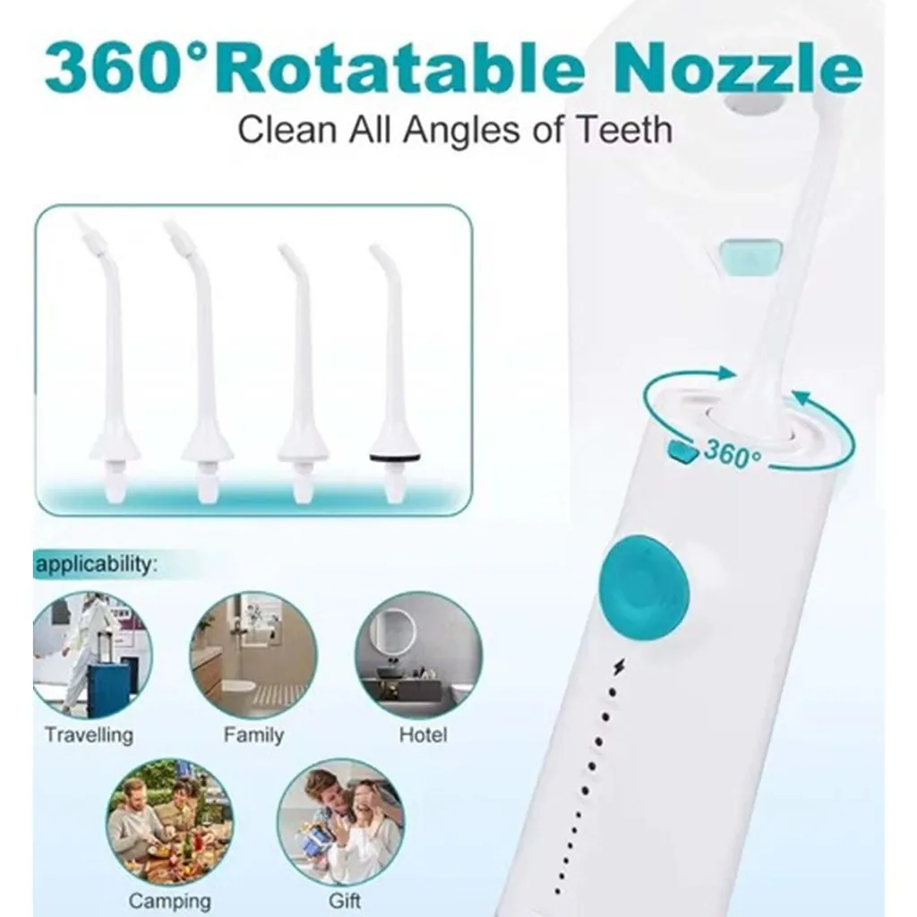 WİNNİNG STAR WATER FLOSSER DİŞ SAĞLIĞI TAZİKLİ YIKAMA CİHAZI ST-9818 3