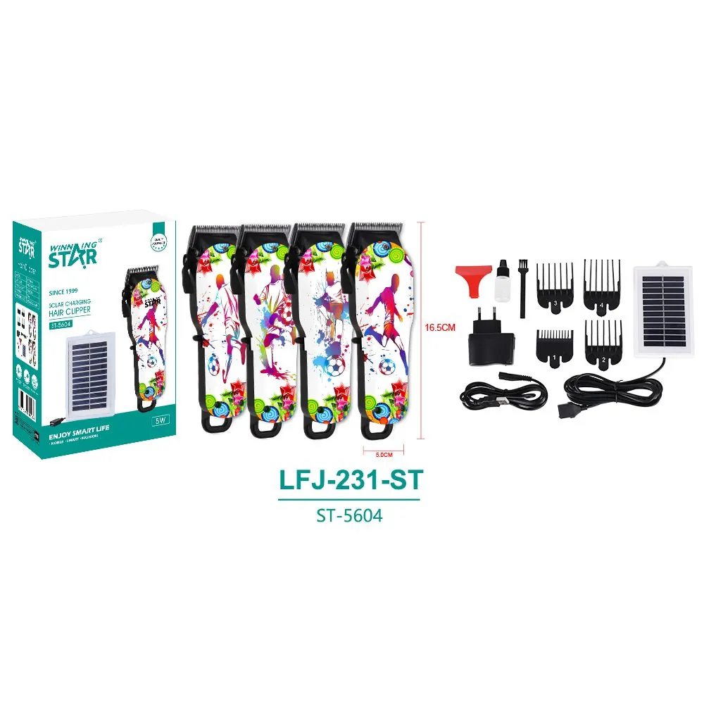 WİNNİNG GÜNEŞ ENERJİLİ SAÇ KESME MAKİNESİ ST-5604 4