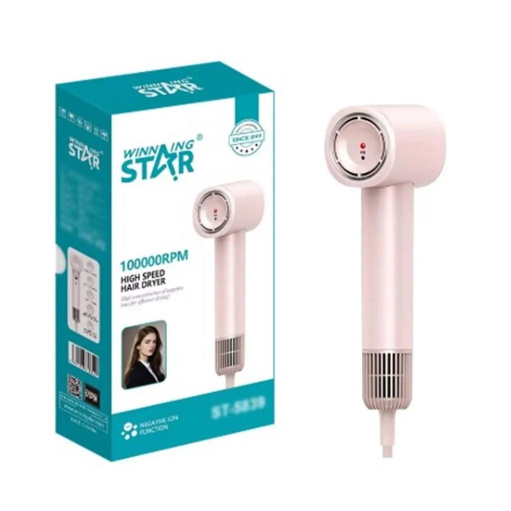 WİNNİNG STAR SAÇ KURUTMA MAKİNESİ YÜKSEK HIZLI 100000RPM ST-5839 2