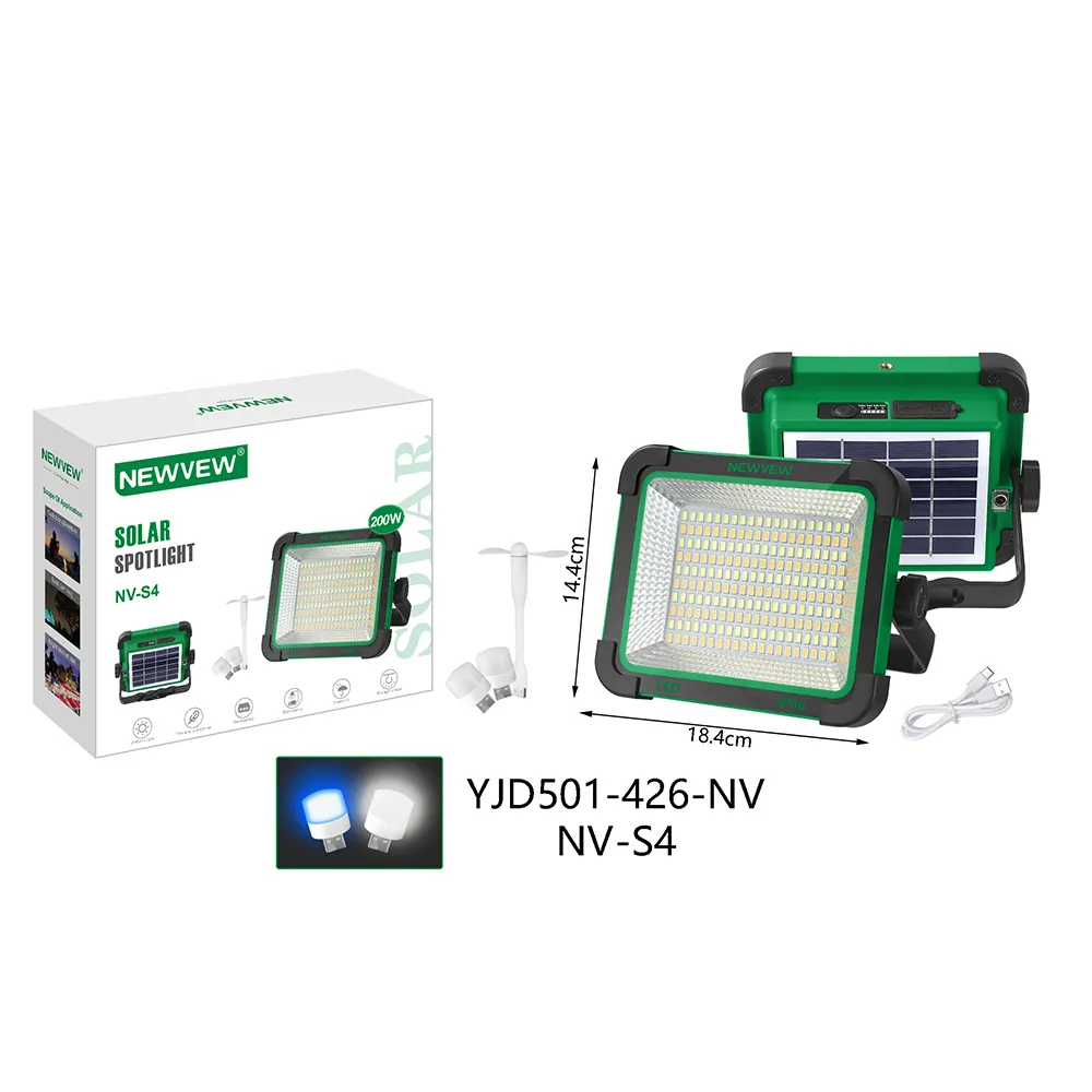 NEWVEW SOLAR SPOT IŞIĞI NV-S4 200W 2