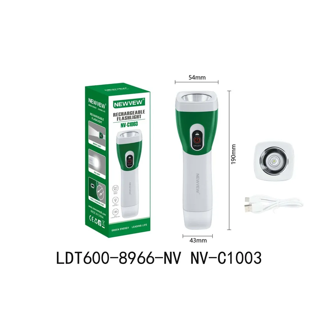 NEWVEW EL FENERİ ŞARJ EDİLEBİLİR NV-C1003 2