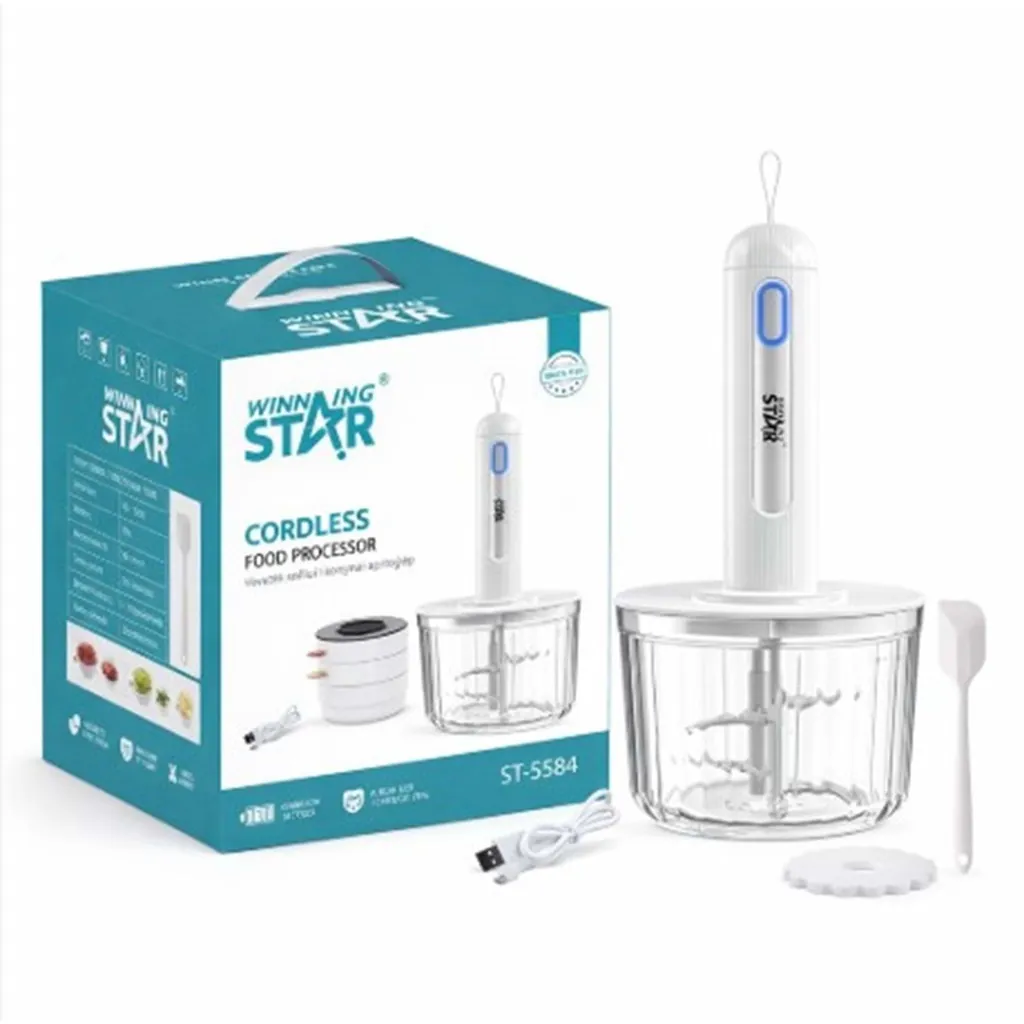 WİNNİNG STAR ST-5584 KABLOSUZ YEMEK DOĞRAYICI 2